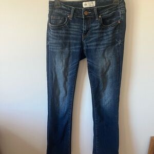 BKE Dark Blue Bootcut Jeans